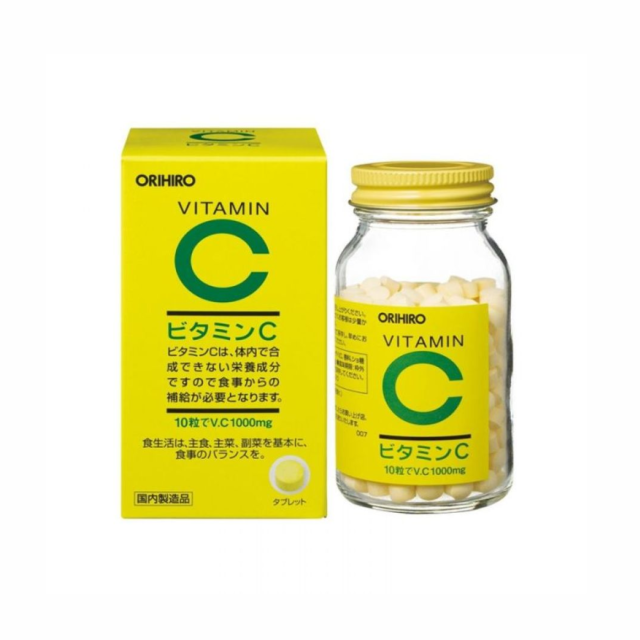 ORIHIRO Vitamin C Grain C 1000 mg 300 เม็ด
